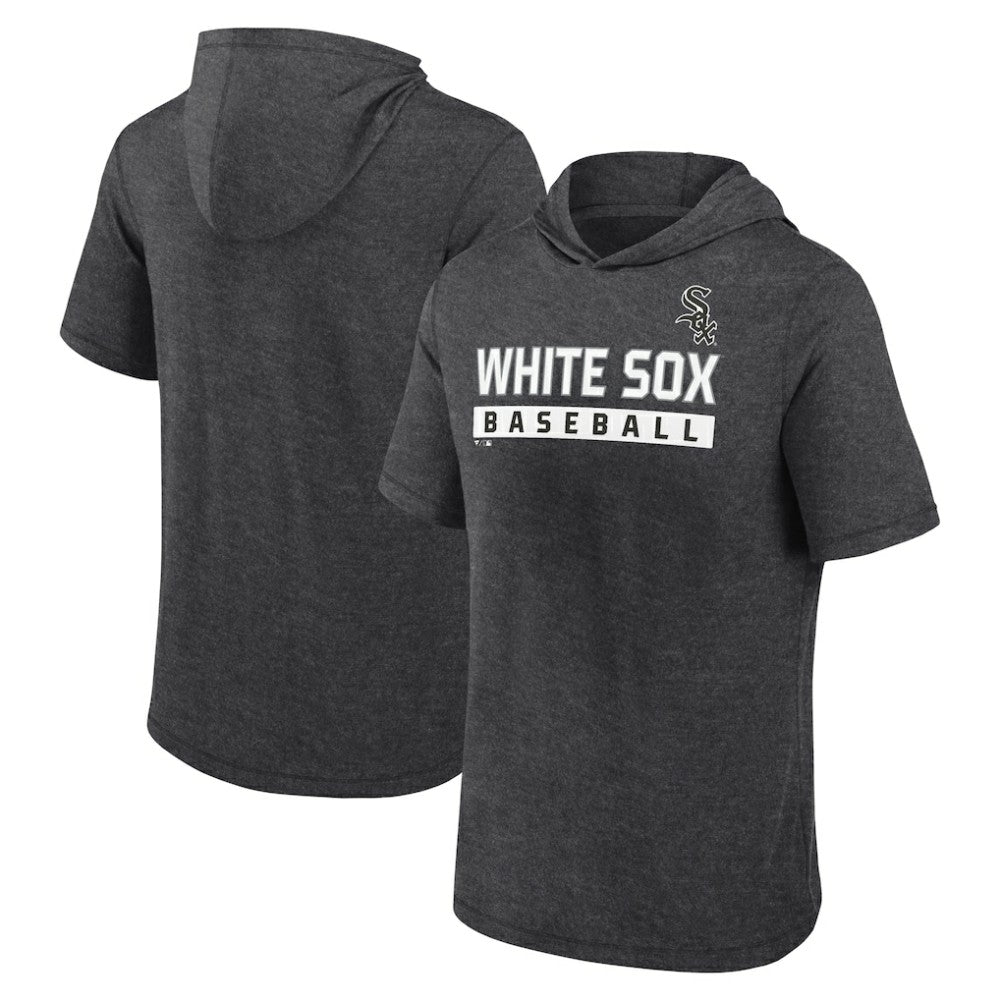 Chicago White Sox Fanatics Push Short Sleeve Pullover Hoodie Sale