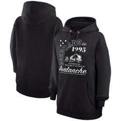 Colorado Avalanche - Starter Arch City Team Graphic Fleece Pullover Hoodie Black