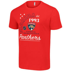 Florida Panthers - Starter Arch City Team Graphic T-Shirt Red