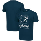 Tampa Bay Lightning - Starter Arch City Team Graphic T-Shirt Navy