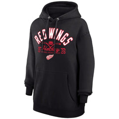 Detroit Red Wings - Starter Puck Pullover Hoodie Black