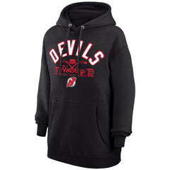 New Jersey Devils - Starter Puck Pullover Hoodie Black