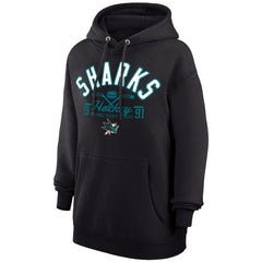 San Jose Sharks - Starter Puck Pullover Hoodie Black