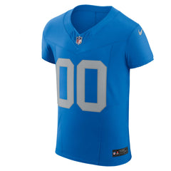 Detroit Lions Alternate Vapor F.U.S.E. Elite Custom Jersey Blue - Nike