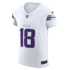Justin Jefferson Minnesota Vikings Alternate Vapor F.U.S.E. Elite Player Jersey White - Nike