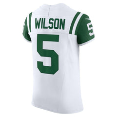 Garrett Wilson New York Jets Classic Alternate Vapor F.U.S.E. Elite Jersey White - Nike