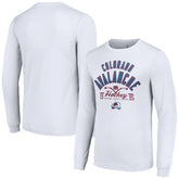 Colorado Avalanche - Starter Puck Long Sleeve T-Shirt White