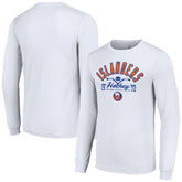 New York Islanders - Starter Puck Long Sleeve T-Shirt White