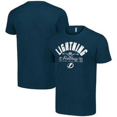 Tampa Bay Lightning - Starter Half Puck T-Shirt Navy
