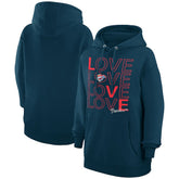 NBA - Oklahoma City Thunder G-III 4Her by Carl Banks Women's Basketball Love Fleece Pullover Hoodie - Navy