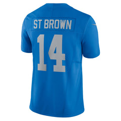 Amon-Ra St. Brown Detroit Lions Vapor F.U.S.E. Alternate Limited Jersey Blue - Nike