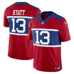 Jalin Hyatt New York Giants Alternate Vapor F.U.S.E. Limited Jersey Century Red - Nike