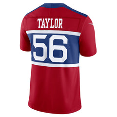 Lawrence Taylor New York Giants Alternate Vapor F.U.S.E. Retired Player Limited Jersey Century Red - Nike