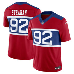 Michael Strahan New York Giants Alternate Vapor F.U.S.E. Retired Player Limited Jersey Century Red - Nike
