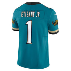 Travis Etienne Jacksonville Jaguars Prowler Throwback Vapor F.U.S.E. Limited Jersey Teal - Nike
