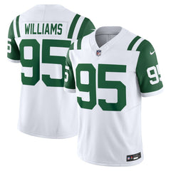 Quinnen Williams New York Jets Classic Alternate Vapor F.U.S.E. Limited Jersey White - Nike