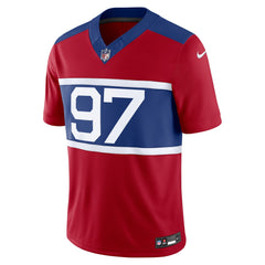 Dexter Lawrence II New York Giants Alternate Vapor F.U.S.E. Limited Jersey Century Red - Nike