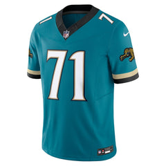 Tony Boselli Jacksonville Jaguars Prowler Throwback Vapor F.U.S.E. Limited Retired Player Jersey Teal - Nike