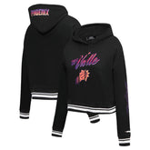 NBA - Phoenix Suns Pro Standard Women's 2023/24 City Edition Cropped Pullover Hoodie - Black