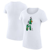 NBA - Boston Celtics G-III 4Her by Carl Banks Women's Super-Slim Fit Lightweight Basketball Girls T-Shirt - White