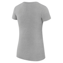 NBA - Oklahoma City Thunder G-III 4Her by Carl Banks Women's Super-Slim Fit Lightweight Basketball Girls T-Shirt - Heather Gray