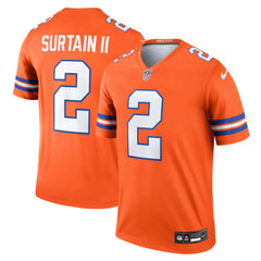 Patrick Surtain II Denver Broncos Legend Player Performance Top Orange - Nike