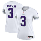 Jordan Addison Minnesota Vikings Women's Alternate Legend Player Performance Top White - Nike