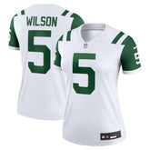 Garrett Wilson New York Jets Women's Alternate Legend Player Performance Top Classic Alternate White - Nike