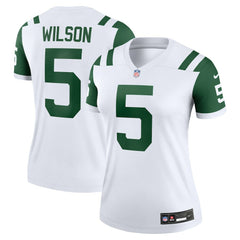 Garrett Wilson New York Jets Women's Alternate Legend Player Performance Top Classic Alternate White - Nike
