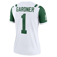 Ahmad Sauce Gardner New York Jets Women's Alternate Legend Player Performance Top Classic Alternate White - Nike