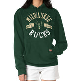 NBA - Milwaukee Bucks G-III 4Her by Carl Banks Women's City Pullover Hoodie - Green