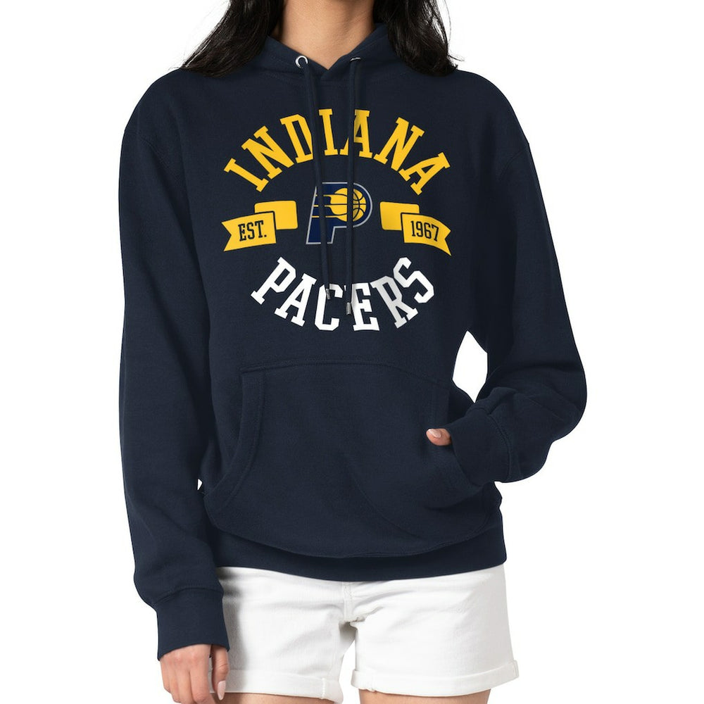 NBA - Indiana Pacers G-III 4Her by Carl Banks Women's City Pullover Hoodie - Navy