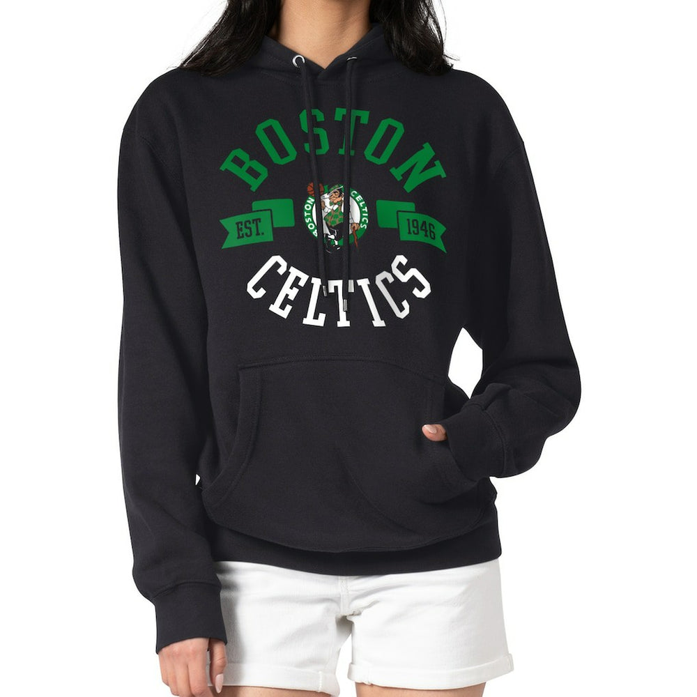 NBA - Boston Celtics G-III 4Her by Carl Banks Women's City Pullover Hoodie - Black