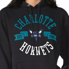 NBA - Charlotte Hornets G-III 4Her by Carl Banks Women's City Pullover Hoodie - Black