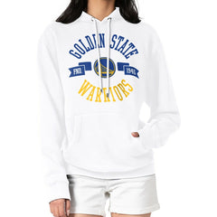 NBA - Golden State Warriors G-III 4Her by Carl Banks Women's City Pullover Hoodie - White