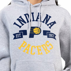 NBA - Indiana Pacers G-III 4Her by Carl Banks Women's City Pullover Hoodie - Heather Gray