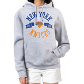 NBA - New York Knicks G-III 4Her by Carl Banks Women's City Pullover Hoodie - Heather Gray