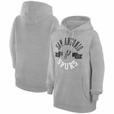 NBA - San Antonio Spurs G-III 4Her by Carl Banks Women's City Pullover Hoodie - Heather Gray