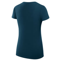 Columbus Blue Jackets - G-III 4Her by Carl Banks Women's Super-Slim Fit Lightweight Graphic T-Shirt Navy
