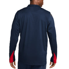 Nike USMNT 2024 Strike Drill Performance Quarter-Zip Pullover Top - Navy
