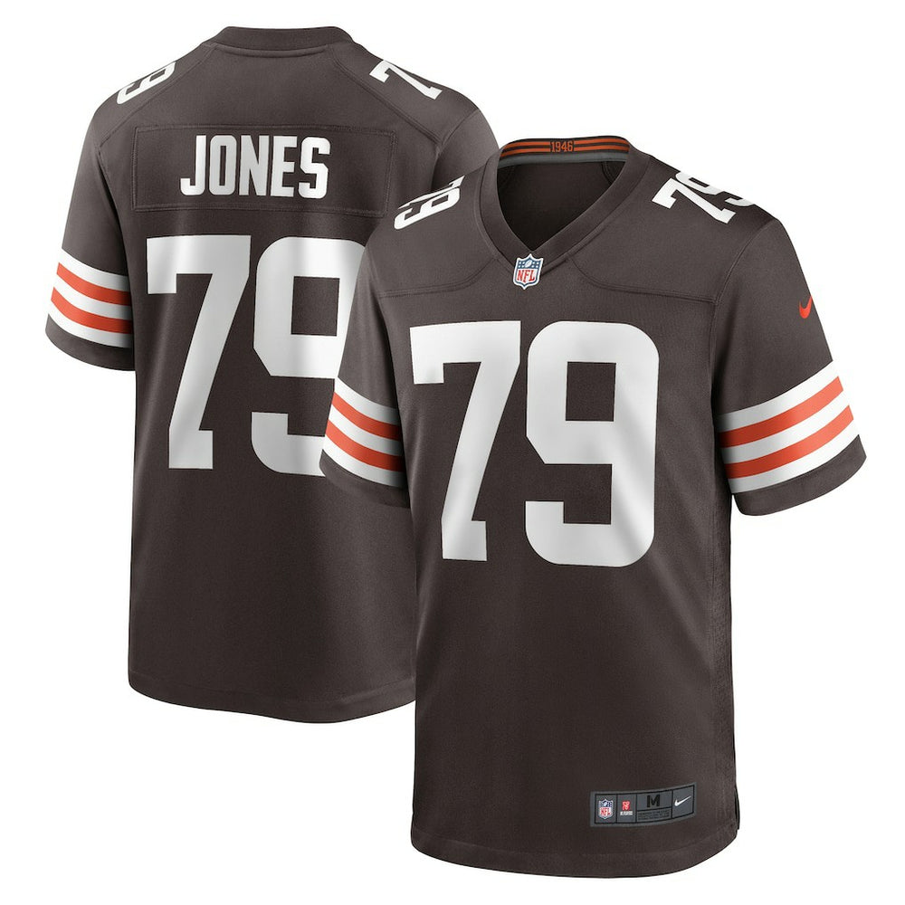 Dawand Jones Cleveland Browns Team Game Jersey Brown - Nike