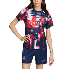 Nike Paris Saint-Germain Women's 2024/25 Home Academy Pro Pre-Match Top - Navy
