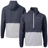 Denver Broncos Cutter & Buck Charter Eco Recycled Anorak Half-Zip Jacket Blue - NFL