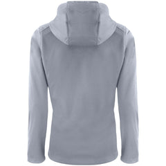 New Orleans Saints Cutter & Buck Women's Evoke Eco Softshell Recycled Full-Zip Hooded Jacket Gray - NFL