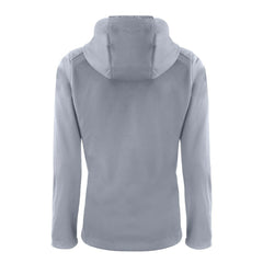 New Orleans Saints Cutter & Buck Women's Evoke Eco Softshell Recycled Full-Zip Hooded Jacket Gray - NFL