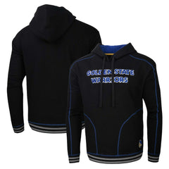 NBA - Golden State Warriors Stadium Essentials Baseline Pullover Hoodie - Black