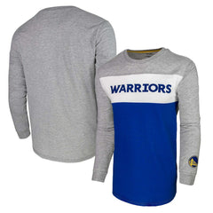 NBA - Golden State Warriors Unisex Loge Long Sleeve T-Shirt - Heather Gray