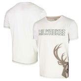 NBA - Milwaukee Bucks Stadium Essentials Unisex Scoreboard T-Shirt - White
