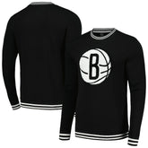 NBA - Brooklyn Nets Stadium Essentials Club Level Pullover Sweatshirt - Black