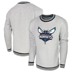 NBA - Charlotte Hornets Stadium Essentials Club Level Pullover Sweatshirt - Heather Gray